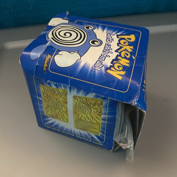 New #61 POLIWHIRL Pokemon Limited Edition 23K Gold Plated Trading Card - Picture 3 of 8